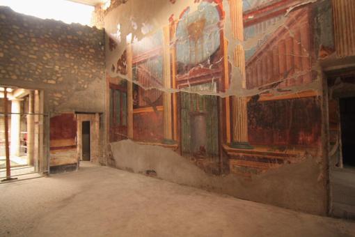 blog100607 En Oplontis (Torre Annunziata) sólo una casa, Villa de Popea, ¡pero qué pedazo de casa!
