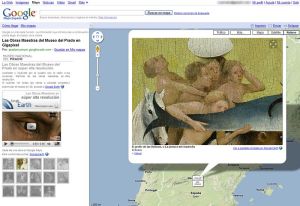 gmapsbosco Detalle de "El Jardin de las Delicias" en Google Maps.