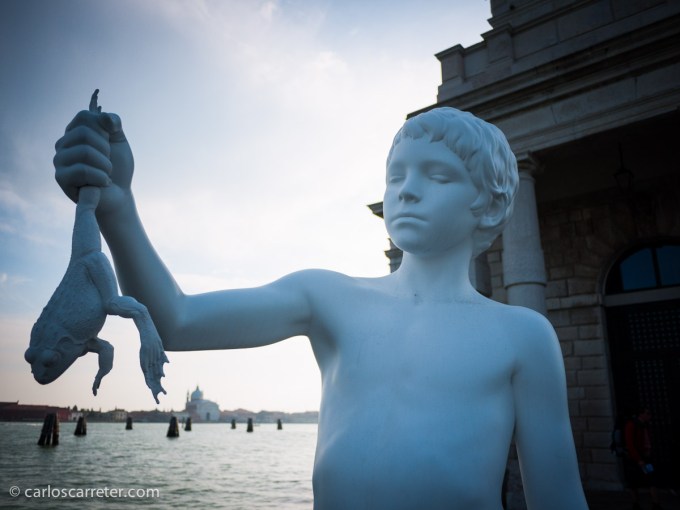 Aunque sin duda, y aunque ya estuviese en terreno conocido, el día fuerte de esa escapada fuera un día de paseo en buena compañía entre los canales y las "calli" de Venecia.