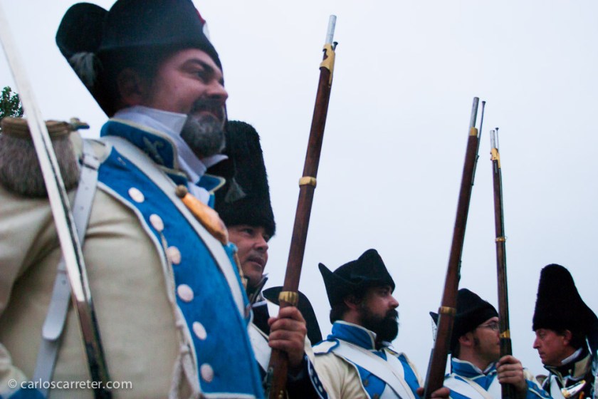 Y además, según el guion establecido, incluyó la victoria de las patrióticas tropas hispanas. En fin. Aunque a mí la cosa militar no me dice mucho, me lo pasé muy bien.