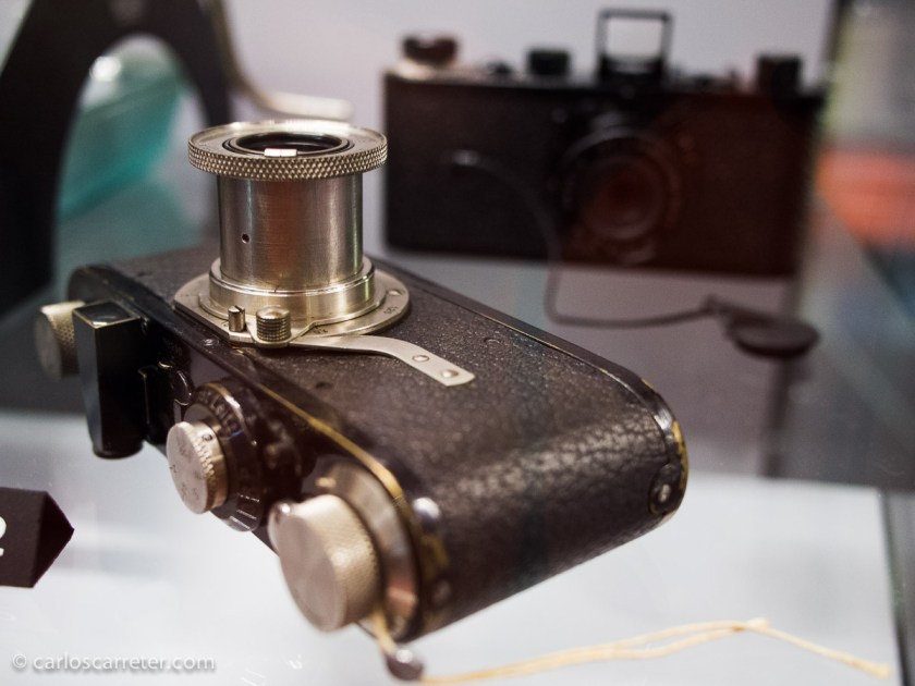 2012 - Primitivas cámaras Leica en el museo del aparato fotográfico de Vevey (Suiza)