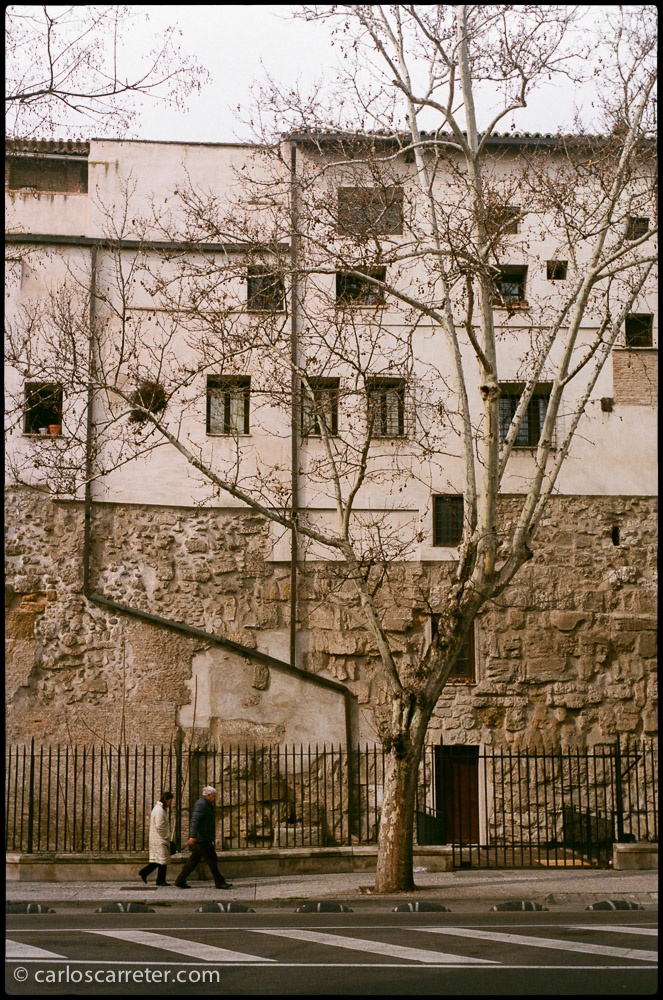 Llegando hacia el Ebro por las Tenerías.