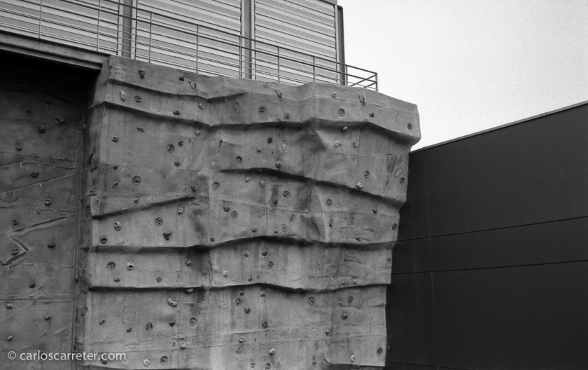 Rocódromo en San José.