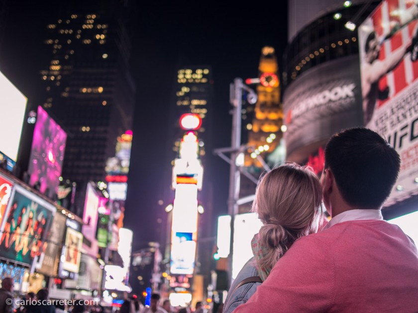 Viaje estrella a finales de septiembre a Nueva York, con parada inevitable en Times Square.
