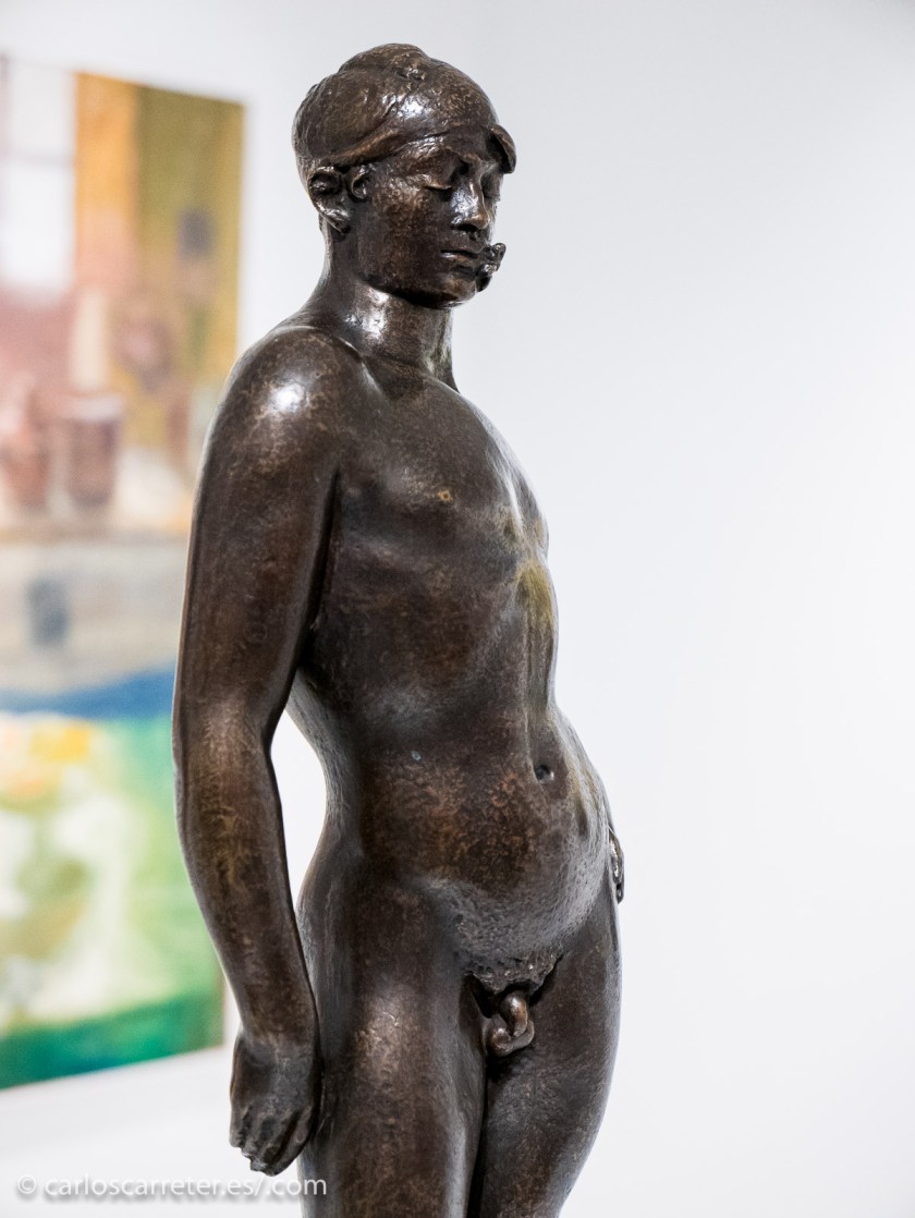 "El joven de la margarita" de Pablo Gargallo, supuestamente la esencia de ser aragonés.