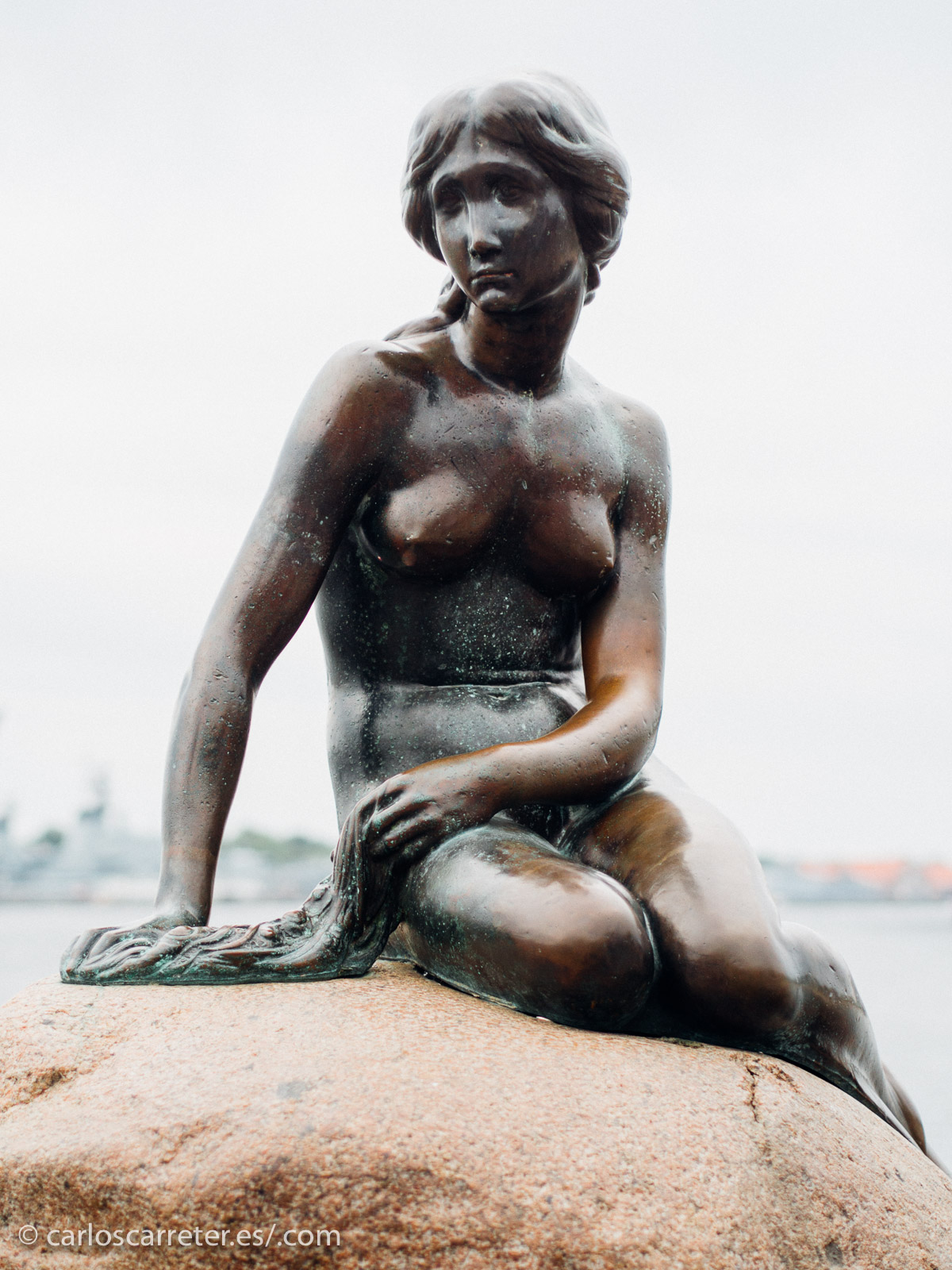 Ya que la cosa está hecha Dinamarca, a Dinamarca nos vamos... aunque nunca he visto en estas películas o telefilmes escandinavos que involucrasen a la Sirenita de Copenhague en ninguna tórpida trama criminal... Tiempo al tiempo.