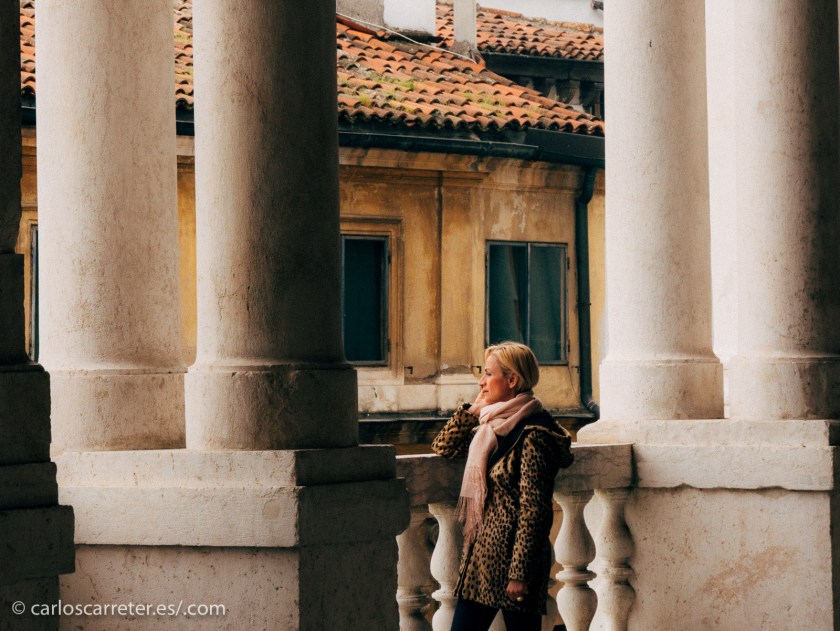 Galería de la Basílica Palladiana de Vicenza.