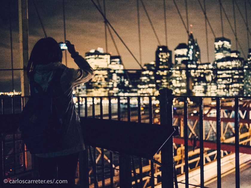 En cualquier caso, como muchas veces digo, Nueva York es un personaje más de estas series.