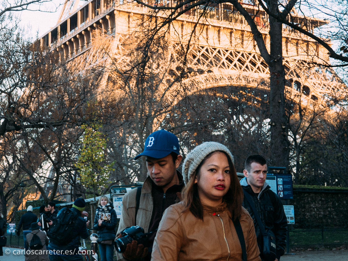 En realidad, traigo aquí las fotos para aprovechar para comentar que estoy avanzando en el cuaderno de viajero de mi viaje a la capital francesa en diciembre del año pasado.