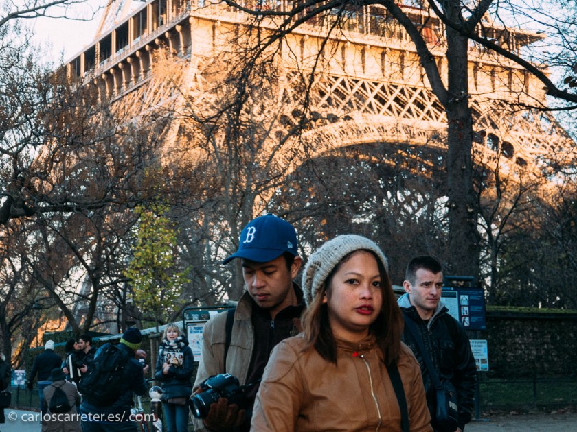 En realidad, traigo aquí las fotos para aprovechar para comentar que estoy avanzando en el cuaderno de viajero de mi viaje a la capital francesa en diciembre del año pasado.