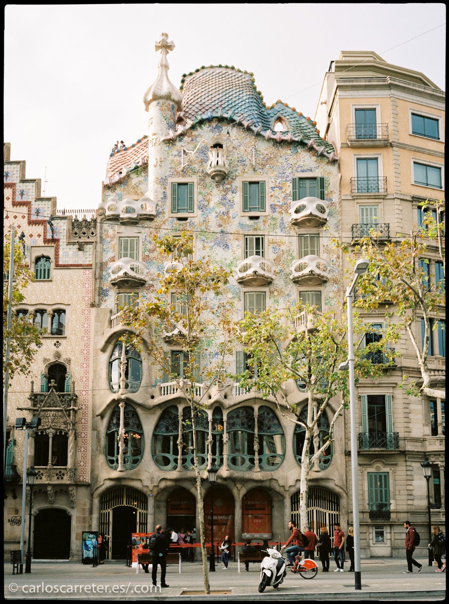 Las fotografías de hoy las traigo de mi estancia en Barcelona hace unas semanas.