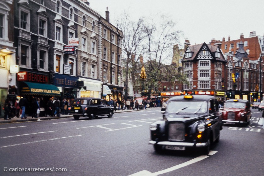 Y podemos ir a hacer algunas compras no lejos de Harrods a la caída de la tarde.