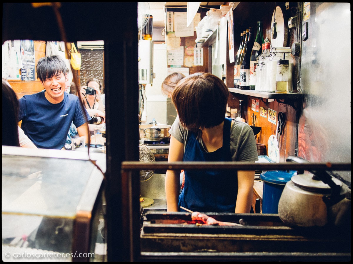 Son muchos los paisajes urbanos de Tokio que vemos en la película.