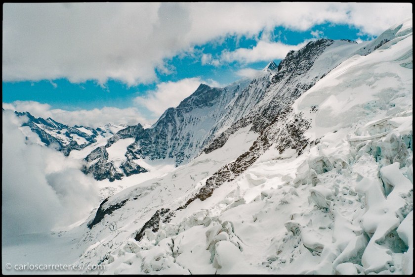 Seracs en el Jungfraufirn
